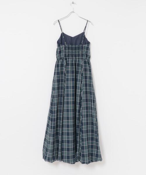 SENSE OF PLACE by URBAN RESEARCH（センスオブプレイスバイアーバンリサーチ）の「バルーンキャミワンピース（ワンピース・レディース・ブルー系その他/ブラウン系その他/ブラック・S/ONE）」の4枚目の写真