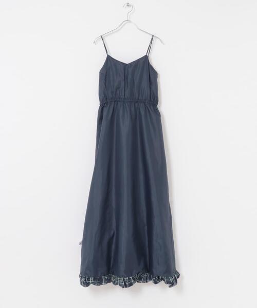 SENSE OF PLACE by URBAN RESEARCH（センスオブプレイスバイアーバンリサーチ）の「バルーンキャミワンピース（ワンピース・レディース・ブルー系その他/ブラウン系その他/ブラック・S/ONE）」の6枚目の写真