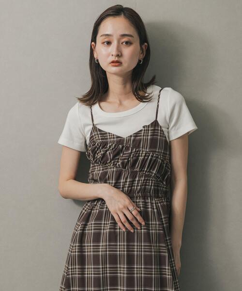 SENSE OF PLACE by URBAN RESEARCH（センスオブプレイスバイアーバンリサーチ）の「バルーンキャミワンピース（ワンピース・レディース・ブルー系その他/ブラウン系その他/ブラック・S/ONE）」の10枚目の写真