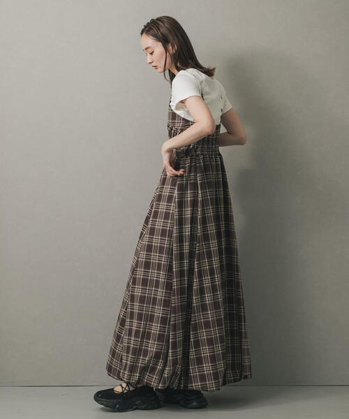 SENSE OF PLACE by URBAN RESEARCH（センスオブプレイスバイアーバンリサーチ）の「バルーンキャミワンピース（ワンピース・レディース・ブルー系その他/ブラウン系その他/ブラック・S/ONE）」の13枚目の写真