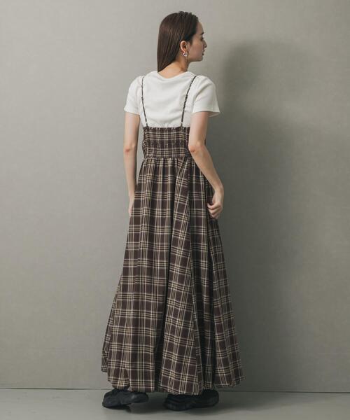 SENSE OF PLACE by URBAN RESEARCH（センスオブプレイスバイアーバンリサーチ）の「バルーンキャミワンピース（ワンピース・レディース・ブルー系その他/ブラウン系その他/ブラック・S/ONE）」の14枚目の写真