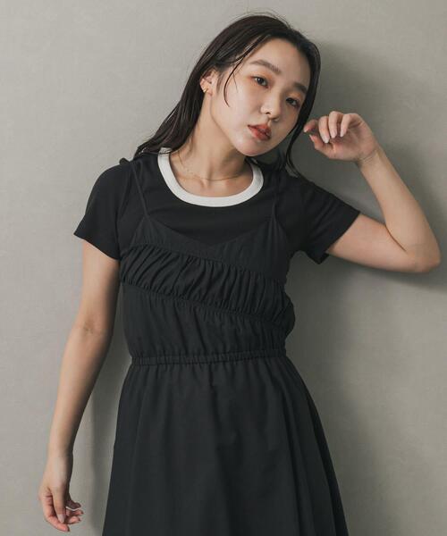 SENSE OF PLACE by URBAN RESEARCH（センスオブプレイスバイアーバンリサーチ）の「バルーンキャミワンピース（ワンピース・レディース・ブルー系その他/ブラウン系その他/ブラック・S/ONE）」の19枚目の写真