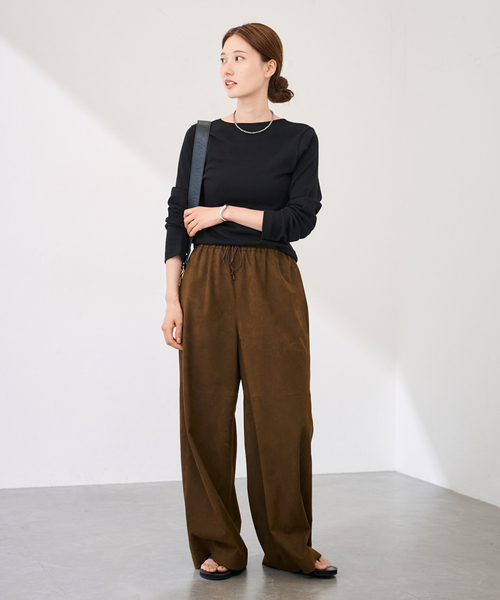 FRAMeWORK（フレームワーク）の「GICIPI/ジチピ CECE（Tシャツ/カットソー・レディース・ライトグレー/ホワイト/ブラック・FREE）」の4枚目の写真