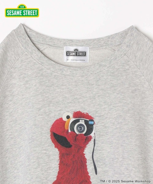 セール】セサミストリート/乾きやすいスウェット/6分袖/583466（T