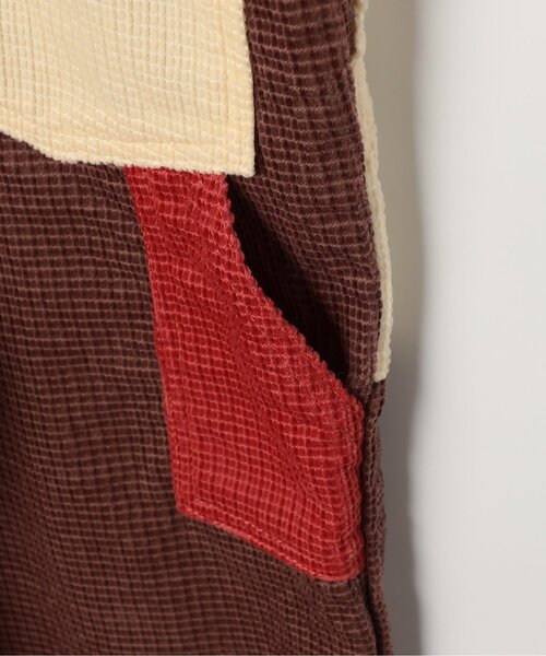 p.premier（ピードットプルミエ）の「【ジュニア対応】マルチカラーコーデュロイオーバーオール（サロペット/オーバーオール・キッズ・ブラウン/グリーン/ピンク/レインボー・80/90/100/110/120/130/140）」の9枚目の写真