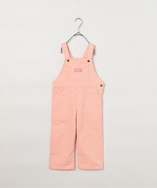 p.premier（ピードットプルミエ）の「【ジュニア対応】マルチカラーコーデュロイオーバーオール（サロペット/オーバーオール・キッズ・ブラウン/グリーン/ピンク/レインボー・80/90/100/110/120/130/140）」の11枚目の写真