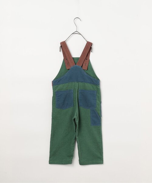 p.premier（ピードットプルミエ）の「【ジュニア対応】マルチカラーコーデュロイオーバーオール（サロペット/オーバーオール・キッズ・ブラウン/グリーン/ピンク/レインボー・80/90/100/110/120/130/140）」の14枚目の写真