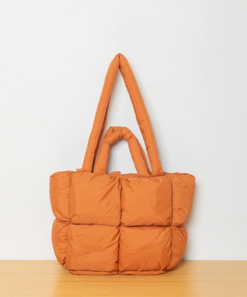 Munich(ミューニック)の「パファートートバッグ(トートバッグ・レディース・ベージュ/ブラウン/ブラック/グレー・FREE)」の10枚目の写真