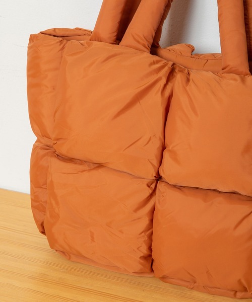 Munich(ミューニック)の「パファートートバッグ(トートバッグ・レディース・ベージュ/ブラウン/ブラック/グレー・FREE)」の12枚目の写真