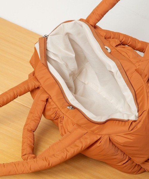 Munich(ミューニック)の「パファートートバッグ(トートバッグ・レディース・ベージュ/ブラウン/ブラック/グレー・FREE)」の14枚目の写真