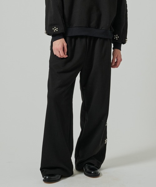 DISCOVERED（ディスカバード）の「【DISCOVERED/ディスカバード】RAMPONI SWEAT PANTS（スウェットパンツ・メンズ・グレー/ブラック・3）」の2枚目の写真