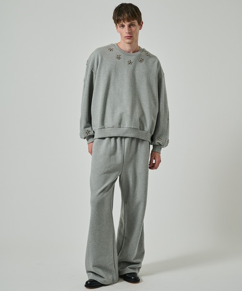 DISCOVERED（ディスカバード）の「【DISCOVERED/ディスカバード】RAMPONI SWEAT PANTS（スウェットパンツ・メンズ・グレー/ブラック・3）」の15枚目の写真