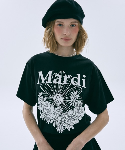 TSHIRT FLOWERMARDI JARDIN / Tシャツ フラワーマルディ ジャルダン（T