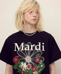 Mardi Mercredi 花柄プリント Tシャツ ショートパンツ セット Amazon | [mardi mercredi] (マルディメクルディ) FLOWERMARDI TSHIRT
