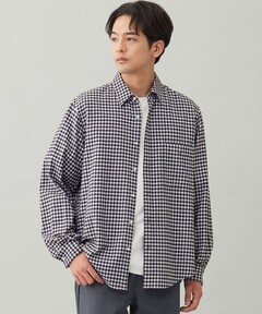 セール】＜6(ROKU)＞コットン チェック シャツ（シャツ/ブラウス）｜6