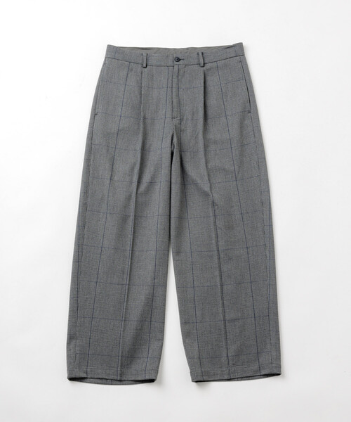 FREAK'S STORE（フリークスストア）の「FREAK’S STORE/フリークスストア ワイドストレートシルエット ワンタック スラックスパンツ【セットアップ対応】（スラックス・メンズ・ブラウン/グレー/ブラック/ダークグレー/ブラック系その他・SMALL/MEDIUM/LARGE）」の7枚目の写真