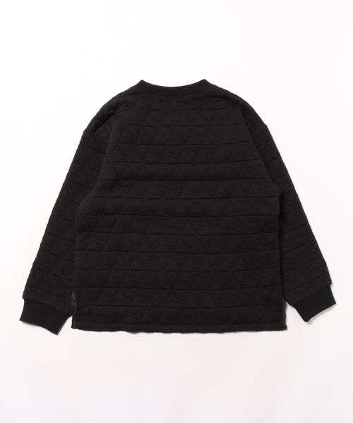 garcon la raison（ギャルソン・ラ・レゾン）の「ファブリックトレーナー（Tシャツ/カットソー・キッズ・カーキ/ブラック・140cm/130cm）」の3枚目の写真