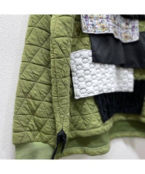 garcon la raison（ギャルソン・ラ・レゾン）の「ファブリックトレーナー（Tシャツ/カットソー・キッズ・カーキ/ブラック・140cm/130cm）」の12枚目の写真