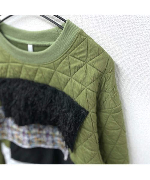 garcon la raison（ギャルソン・ラ・レゾン）の「ファブリックトレーナー（Tシャツ/カットソー・キッズ・カーキ/ブラック・140cm/130cm）」の13枚目の写真