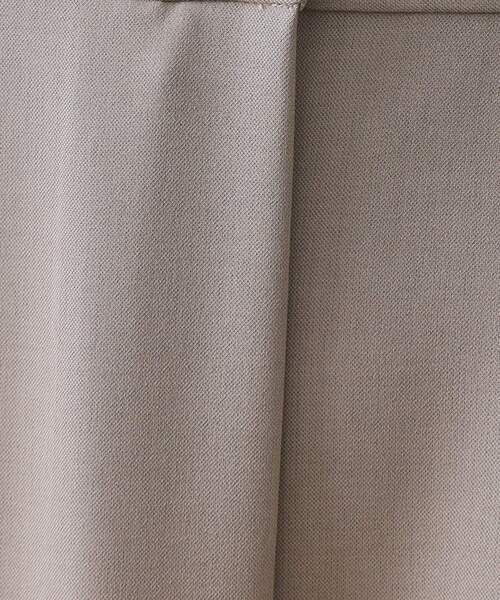 OPAQUE.CLIP（オペークドットクリップ）の「ウールライクフィット＆フレアワンピース【洗濯機OK】（ワンピース・レディース・ネイビー/ベージュ/ボルドー・40/38/42）」の7枚目の写真