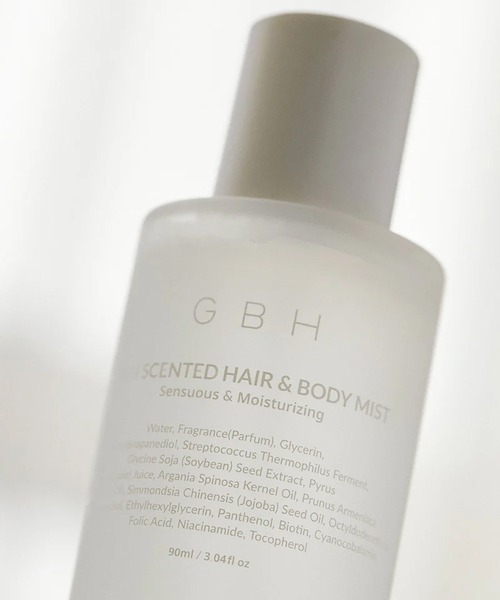 GBH(ジービーエイチ)の「GBH/ジービーエイチ COSMETIC SCENTED HAIR & BODY MIST フレグランスミスト(フレグランスミスト・レディース・ホワイト/ホワイト系1/ホワイト系2/ホワイト系3/ホワイト系4・FREE)」の6枚目の写真