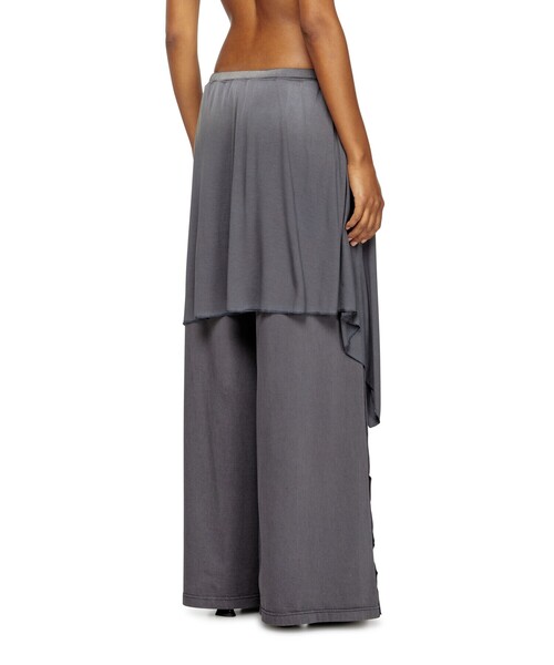 DIESEL(ディーゼル)の「ウィメンズ パンツ P-KIRPALONG(その他パンツ・レディース・チャコールグレー・XX-SMALL/SMALL/MEDIUM/LARGE/X-SMALL)」の3枚目の写真