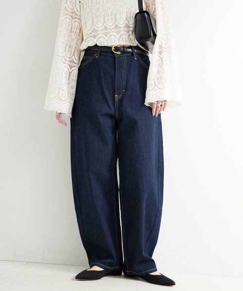 ウォッシャブル / LEE/リー 別注 カーブパンツ（デニムパンツ