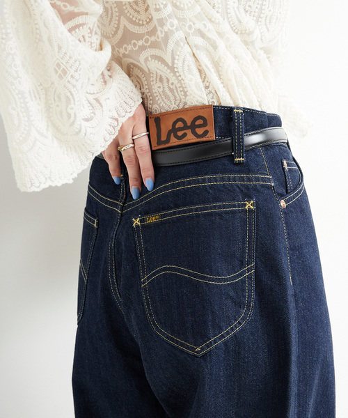 Lee(リー)の「ウォッシャブル / LEE/リー 別注 カーブパンツ(デニムパンツ・レディース・ブルー/ネイビー・MEDIUM/SMALL)」の10枚目の写真