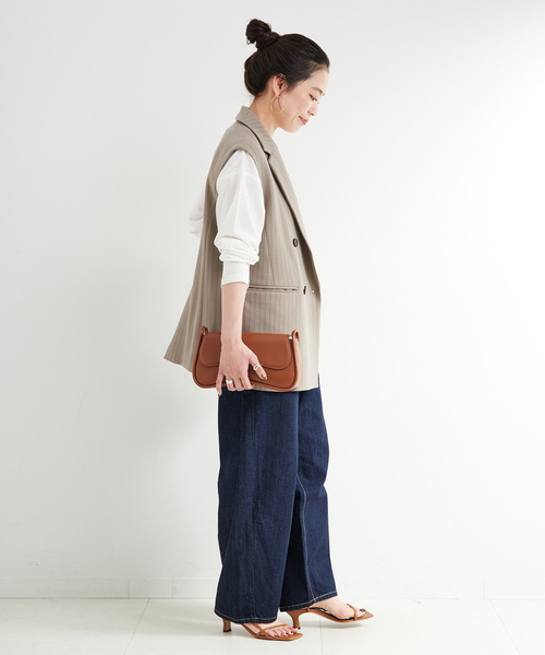 Lee(リー)の「ウォッシャブル / LEE/リー 別注 カーブパンツ(デニムパンツ・レディース・ブルー/ネイビー・MEDIUM/SMALL)」の12枚目の写真