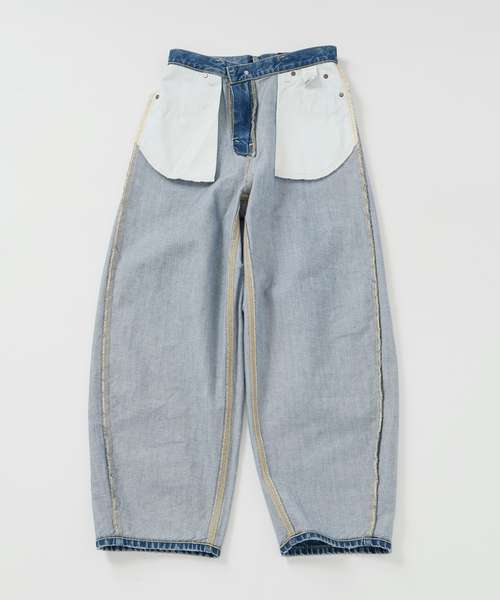 ウォッシャブル / LEE/リー 別注 カーブパンツ（デニムパンツ