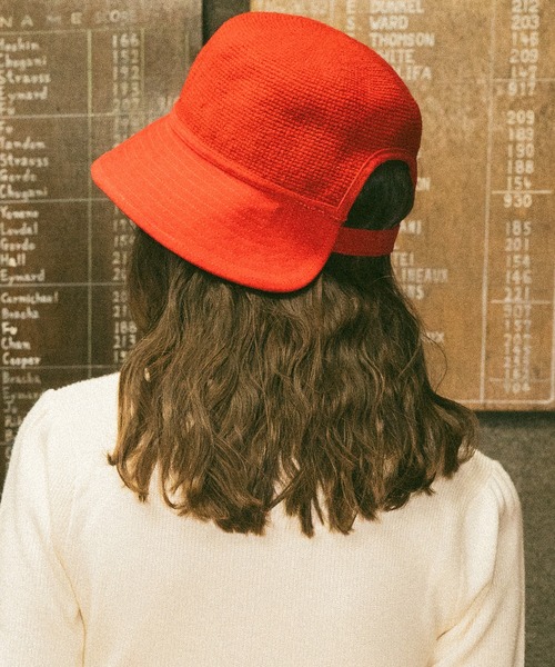 REDYAZEL（レディアゼル）の「バックベルトバケットハット（ハット・レディース・レッド/ブラック/チャコールグレー・FREE）」の11枚目の写真