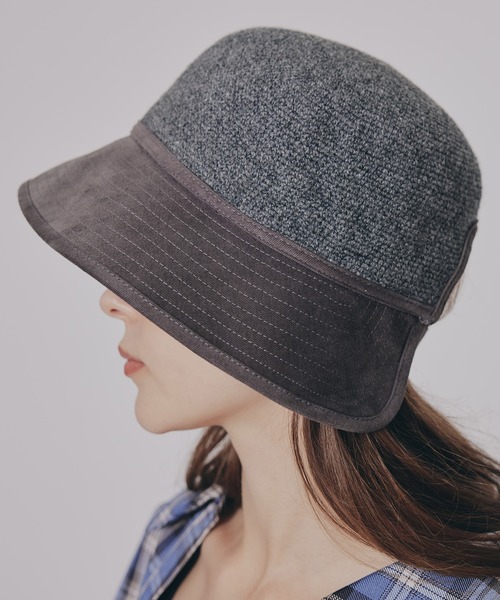 REDYAZEL（レディアゼル）の「バックベルトバケットハット（ハット・レディース・レッド/ブラック/チャコールグレー・FREE）」の15枚目の写真