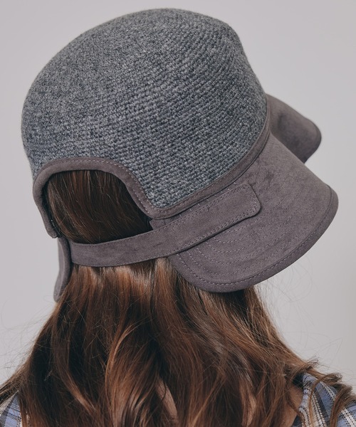 REDYAZEL（レディアゼル）の「バックベルトバケットハット（ハット・レディース・レッド/ブラック/チャコールグレー・FREE）」の5枚目の写真