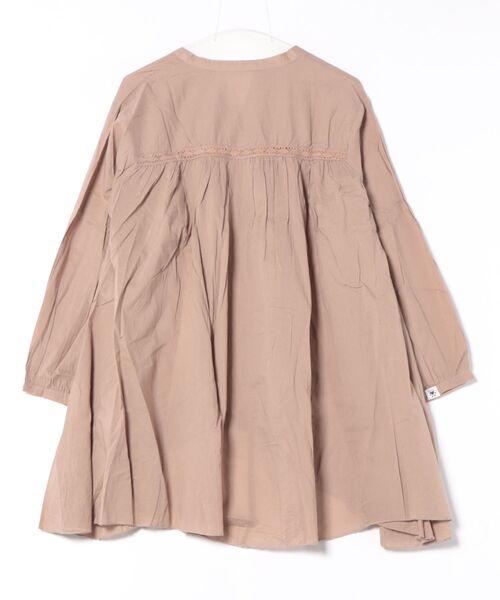 Rydia(リディア)の「ピンタックラウンドブラウス(Tシャツ/カットソー・レディース・ブラック/ベージュ/マスタード・M)」の10枚目の写真