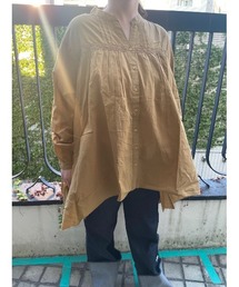 Rydia | ピンタックラウンドブラウス(Tシャツ/カットソー)