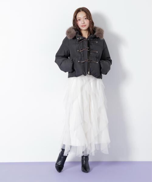 ◇【再入荷】リボンダッフルダウン（ダウンジャケット/コート）｜JILL 