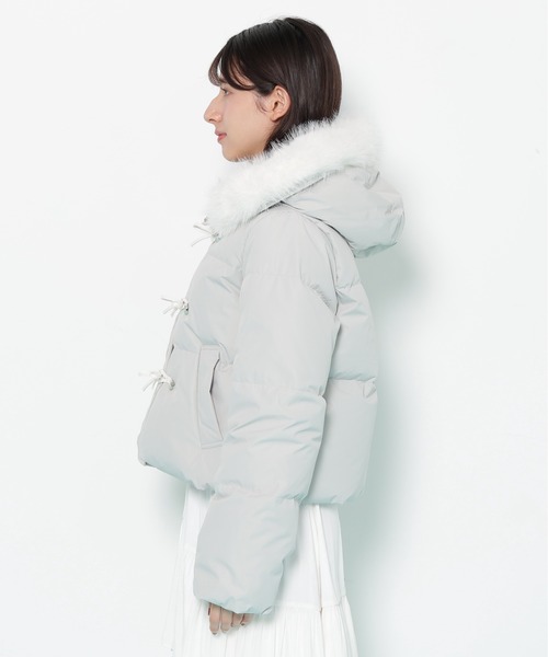 ◇【再入荷】リボンダッフルダウン（ダウンジャケット/コート）｜JILL