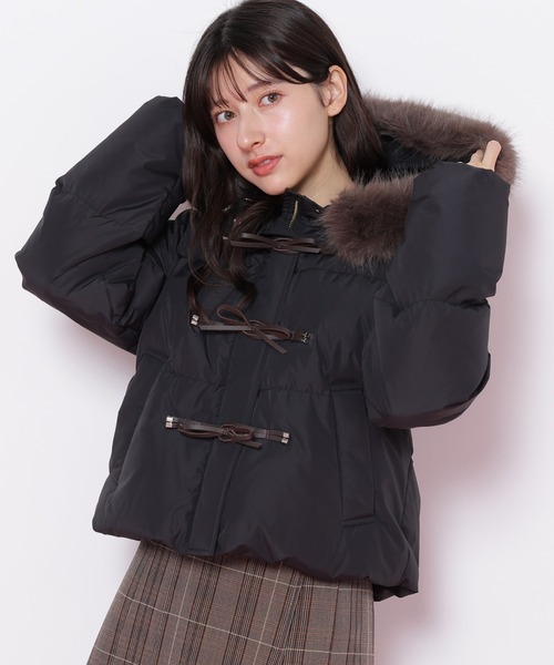 JILL BY JILLSTUART ジルバイジルスチュアート ダウン コート ◇【再入荷】リボンダッフルダウン（ダウンジャケット/コート）｜JILL
