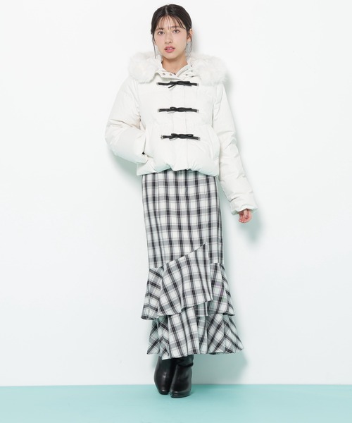 ◇【再入荷】リボンダッフルダウン（ダウンジャケット/コート）｜JILL