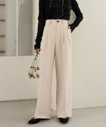 レディースのパンツ（ベージュ系・ワイド・ルーズ）ファッション通販