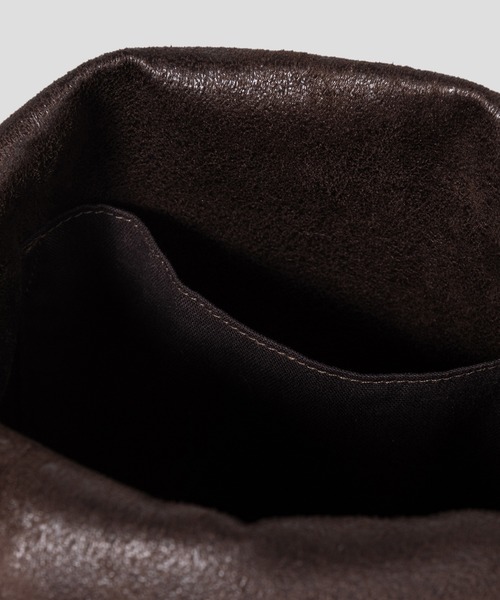 anggae（アンゲ）の「anggae/アンゲ  TIED COCOON SAC 光沢 ショルダーバッグ（ショルダーバッグ・レディース・ブラック/ブラウン・FREE）」の15枚目の写真