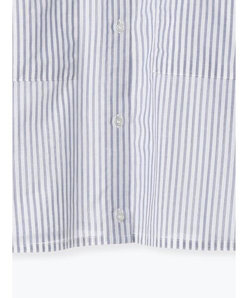 Te chichi TERRASSE(テチチテラス)の「アソートクロップドシャツ(シャツ/ブラウス・レディース・オフホワイト/ネイビー/ブルー/ベージュ・F)」の18枚目の写真