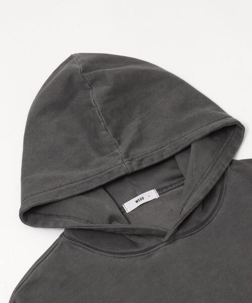 WEGO(ウィゴー)の「WEGO/バルーンクロップドプルパーカー(パーカー・メンズ・ブラック/ブラック系その他/杢グレー・MEDIUM/LARGE)」の12枚目の写真