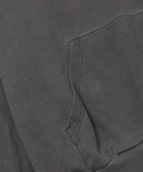 WEGO(ウィゴー)の「WEGO/バルーンクロップドプルパーカー(パーカー・メンズ・ブラック/ブラック系その他/杢グレー・MEDIUM/LARGE)」の13枚目の写真