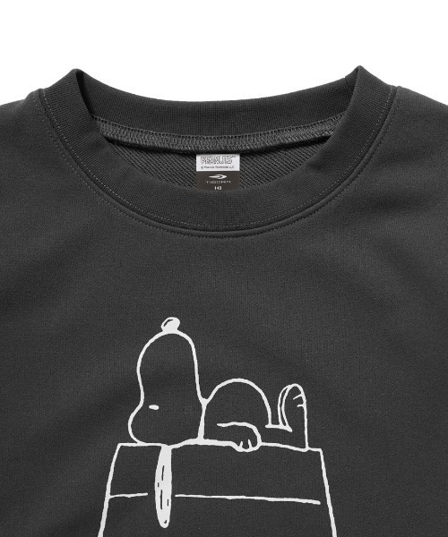 PEANUTS（ピーナッツ）の「ピーナッツ  ドライ裏毛スウェットシャツ（スウェット・キッズ・グリーン/ベージュ/ネイビー/チャコールグレー・100cm/110cm/120cm/130cm/140cm/150cm/160cm）」の11枚目の写真