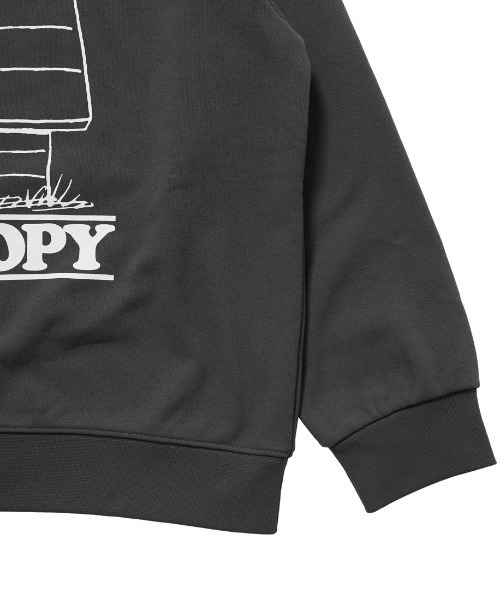 PEANUTS（ピーナッツ）の「ピーナッツ  ドライ裏毛スウェットシャツ（スウェット・キッズ・グリーン/ベージュ/ネイビー/チャコールグレー・100cm/110cm/120cm/130cm/140cm/150cm/160cm）」の10枚目の写真