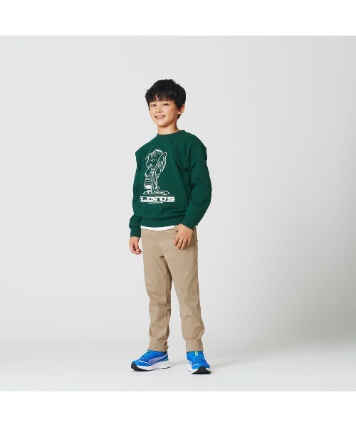 PEANUTS（ピーナッツ）の「ピーナッツ  ドライ裏毛スウェットシャツ（スウェット・キッズ・グリーン/ベージュ/ネイビー/チャコールグレー・100cm/110cm/120cm/130cm/140cm/150cm/160cm）」の15枚目の写真