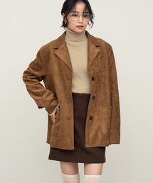 NOGLE | 【NOGLE/ノグル】スエードジャケット(テーラードジャケット)