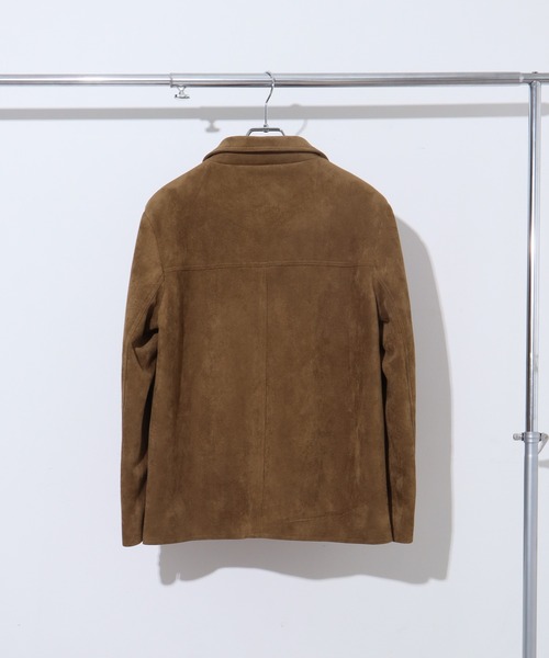 NOGLE（ノグル）の「【NOGLE/ノグル】スエードジャケット（テーラードジャケット・レディース・キャメル/ダークブラウン・FREE）」の14枚目の写真