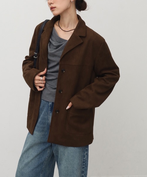 NOGLE/ノグル】スエードジャケット（テーラードジャケット）｜NOGLE